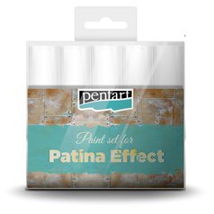 set farieb na patinovanie Pentart 5x20 ml