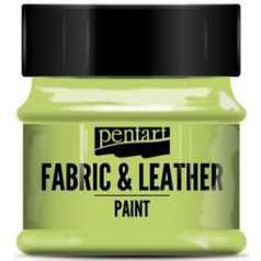 farba na textil a kožu Pentart 50 ml limetka
