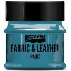 farba na textil a kožu Pentart 50 ml tyrkysovomodrá