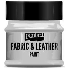 farba na textil a kožu Pentart 50 ml sivá
