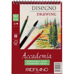 blok skicovací špirála ACCADEMIA drawing A5 200G 30L