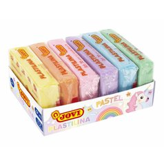 JOVI plastelína pastel 6x50g