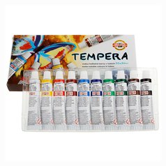 temperová farba set 10x16 ml KOH-I-NOOR
