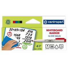 popisovače na tabuľu Centropen 2709 4ks