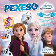 pexeso + omaľovánka Ľadové kráľovstvo