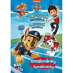 omaľovánka A5 Paw Patrol