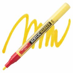 akrylový marker AMSTERDAM  1-2mm S 275 Primary Yellow