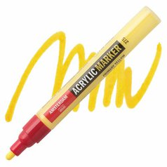 akrylový marker AMSTERDAM 3-4mm M 275 primary yellow