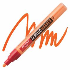 akrylový marker AMSTERDAM 3-4mm M 276 Azo Orange akrylový marker AMSTERDAM 3-4mm M 276 Azo Orange