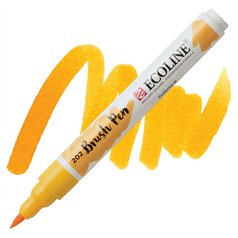 Akvarelové pero Ecoline brush pen Deep Yellow Akvarelové pero Ecoline brush pen Deep Yellow