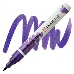 Akvarelové pero Ecoline brush pen Blue Violet Akvarelové pero Ecoline brush pen Blue Violet