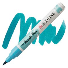Akvarelové pero Ecoline brush pen Turquoise Blue Akvarelové pero Ecoline brush pen Turquoise Blue