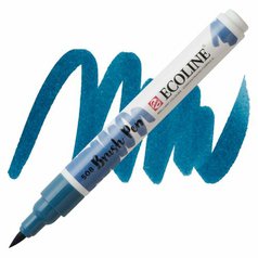 Akvarelové pero Ecoline brush pen Prussian Blue Akvarelové pero Ecoline brush pen Prussian Blue