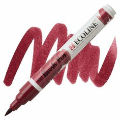 Akvarelové pero Ecoline brush pen Red Brown Akvarelové pero Ecoline brush pen Red Brown
