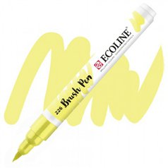 Akvarelové pero Ecoline brush pen Pastel Yellow Akvarelové pero Ecoline brush pen Pastel Yellow