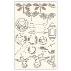 dekor ozdoba pre scrapbooking 12,6x20cm EMOTION-ROMANCE 1
