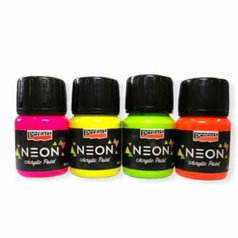 akrylová farba Pentart 30 ml neon - rôzne odtiene