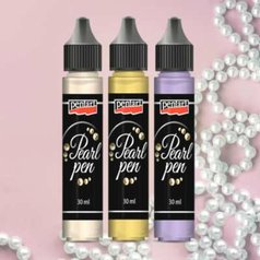 perlové pero Pentart 30 ml - rôzne odtiene