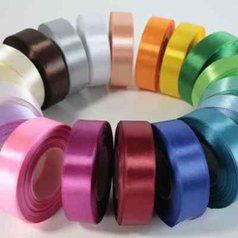 stuha saténová 25 mm/32 m rôzne odtiene