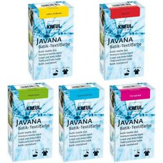 batikovacia farba na textil Kreul Javana 70g rôzne odtiene