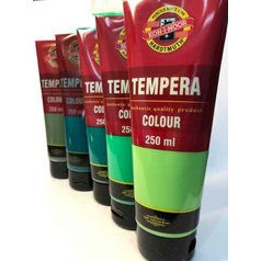temperová farba Koh-i-noor 250 ml rôzne odtiene