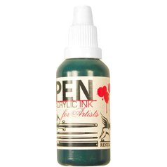akrylový atrament Renesans 35ml phthalo green