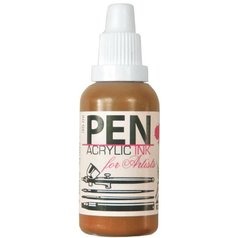 akrylový atrament Renesans 35ml brown