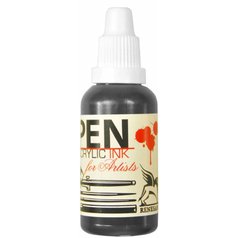 akrylový atrament Renesans 35ml black