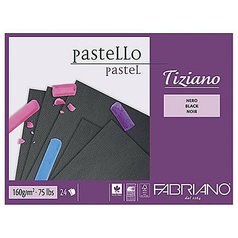 blok pastel TIZIANO 23x30,5 cm 160G 24L black blok pastel TIZIANO 23x30,5 cm 160G 24L black
