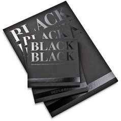 blok skicovací čierny FABRIANO 20x20 cm 300G 20L